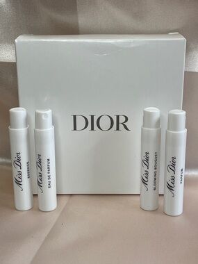 Miss Dior 4 pc Sample Set of Scents NIB (no pouch)